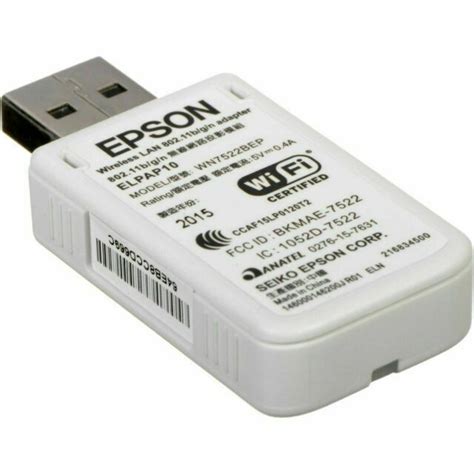 Epson Wireless Lan Module Elpap07 For Sale Online Ebay