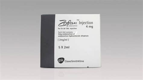 Ondansetron Zofran Injection 4mg2ml Pack Of 5 Steroplast