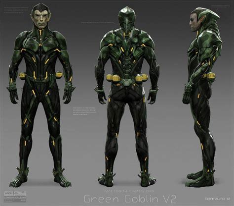 Green Goblin Concept Art