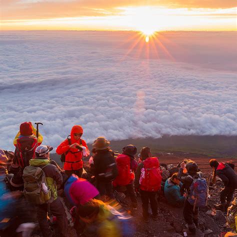 Photos Climbing Mt Fuji In The Summer Japanicle