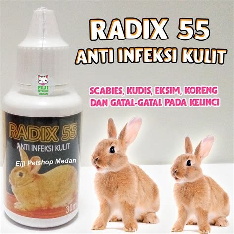 Jual Obat Oles Obat Scabies Kelinci Radix Isi Ml Obat Jamur