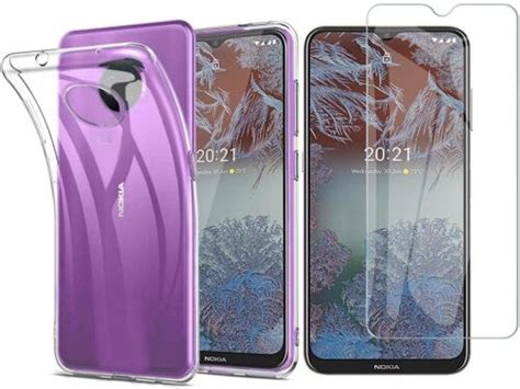 For Nokia G20 Case Clear Gel Cover Glass Screen Protector EBay