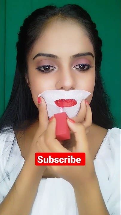 Tissue Paper Lipstick Hack 💄💋 Testing Out Viral Lipstick Hack