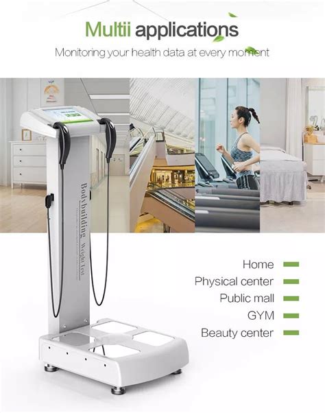 Professional Full Body Bia Fat Analyzer Scanner Composition Machine