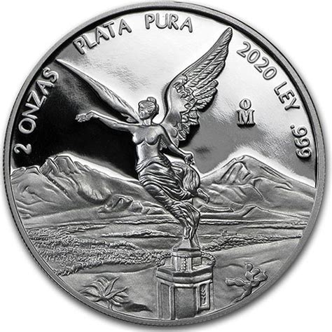 2020 2 oz Proof Silver Mexican Libertad Coins - Silver.com