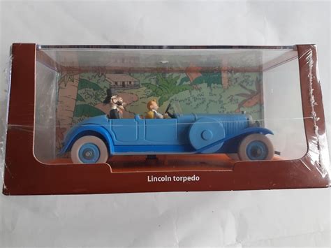 Kuifje 2 X Miniatuur Auto S Lincoln Torpedo Buick Roadmaster