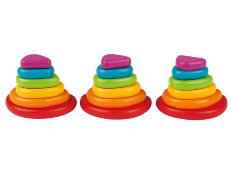 Playtive Regenbogen Holzspielzeug Nach Montessori Art