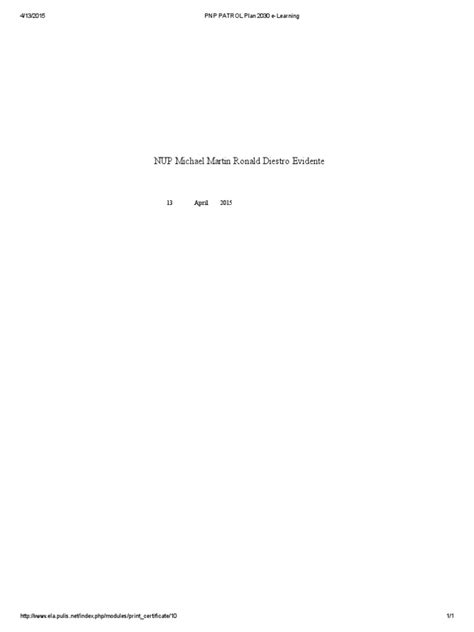 pnp patrol plan   learning guide