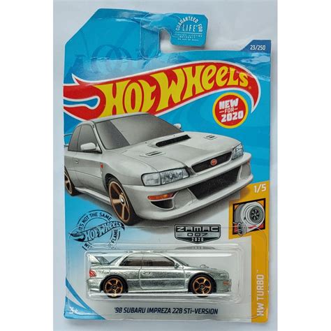 Xe M H Nh T L Hot Wheels T Zamac Subaru Impreza B Sti Version Bad Card