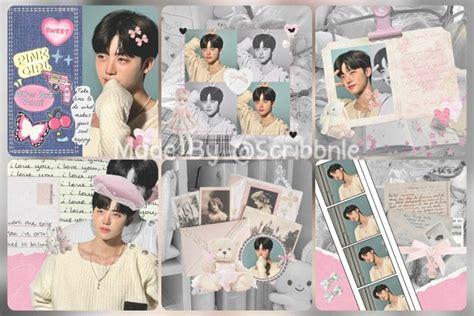 Moodboard Design Jaemin By Scribbnle On Telegram Di Desain