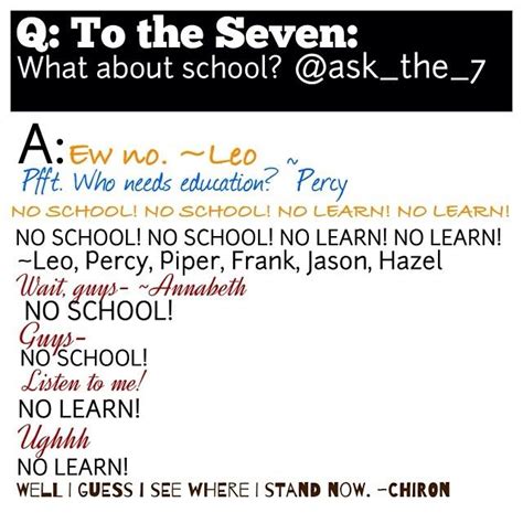 Instagram Photo By Ask The 7 Ask The 7 Via Iconosquare Percy Jackson Quotes Percy