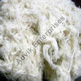 White Spinning Cotton Yarn Waste For Textile Industy Pattern Dyed