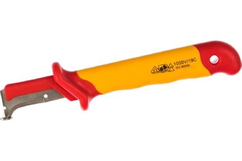 Изолированный кабельный нож BIST с пяткой, VDE, до 1000 В BWD520C-02 ...
