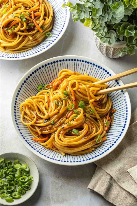 Teriyaki Noodles - The Pasta Twins