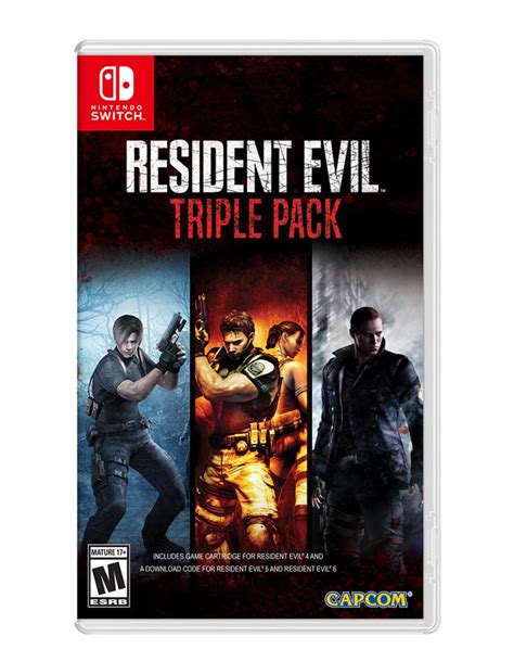 Resident Evil Triple Pack Nintendo Switch Tanie Gry Sklep Warszawa