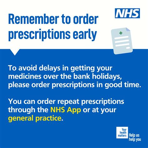 NHS On Twitter With The Easter Bank Holidays Approaching Make Sure