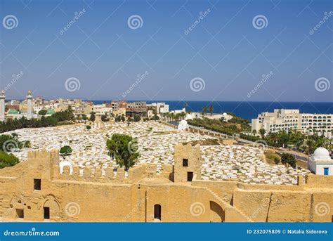 Monastir Tunisia Africa August 2012 Cemetery At The Mausoleum Of