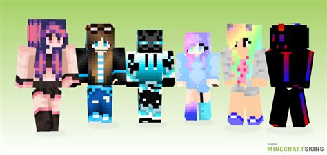 Neon Minecraft Skins Download For Free At Superminecraftskins