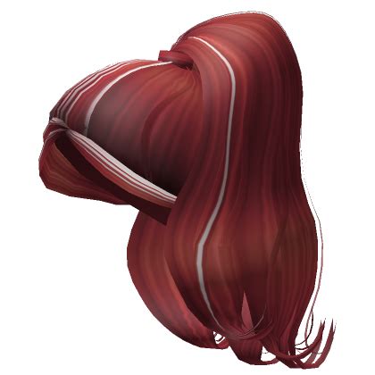 Y K Sleek Ponytail In Red And Blonde Roblox Item Rolimon S
