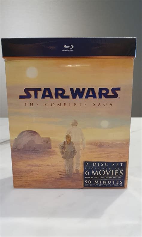 Limited Edition Rare Star Wars The Complete Saga Disc Collection