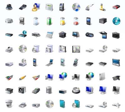 Technology Icon Set #349556 - Free Icons Library