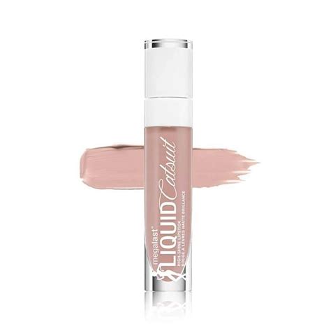 Wet N Wild Megalast Liquid Catsuit High Shine Lipstick E940B Caught You Bare Naked Body