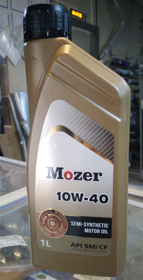 Автомасла Mozer 10W-40 | отзывы
