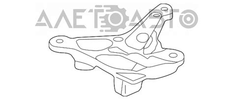 Кронштейн подушки АКПП Audi A6 C7 12-18 AWD 4G0-399-115-G артикул ...