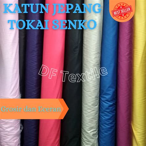 Jual Kain Katun Jepang Polos Japan Design Tokai Senko Color Series