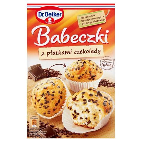 Dr Oetker Babeczki z Płatkami Czekolady 300g Polska drogeria w UK