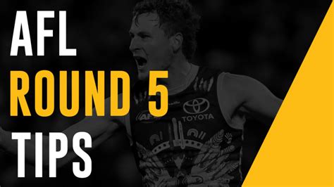 AFL Betting Tips Round 5 Expert Tips Predictions KRUZEY