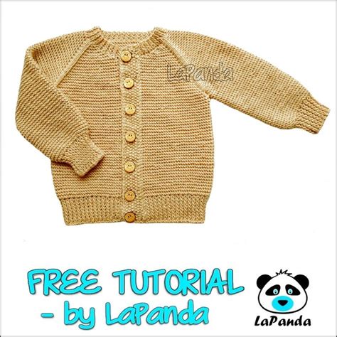 Lapanda Knitted Baby Cardigan Sweterek Dla Niemowlaka Na Drutach