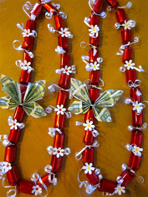 Pcbymarilyn Etsy Graduation Leis Diy Candy Lei Graduation Diy