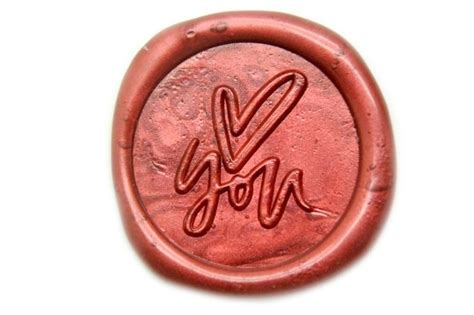 Heart You Wax Seal Stamp Wax Seal Stamp Wax Seals Wax Stamp