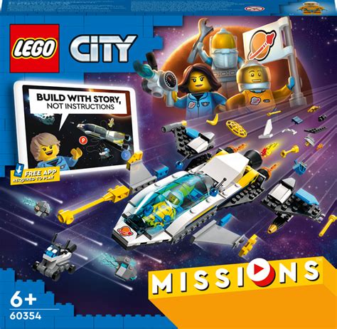 LEGO® City Mars Spacecraft Exploration Missions 60354 Building Toy Set ...