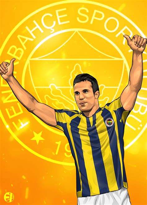 Robin Van Persie Fenerbahce Vector by fimgraphic on DeviantArt