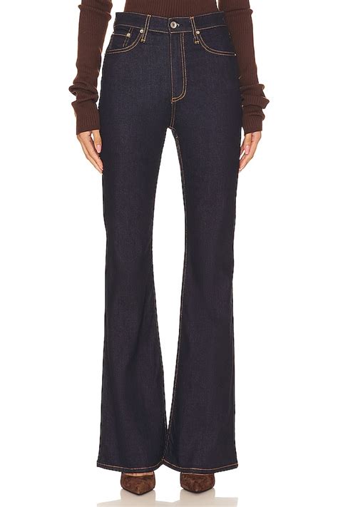 Rag Bone Casey High Rise Flare Jean In Rinse Revolve