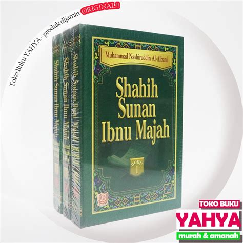 Jual SET 3 Buku Shahih Sunan Ibnu Majah JILID 1 2 3 SET LENGKAP