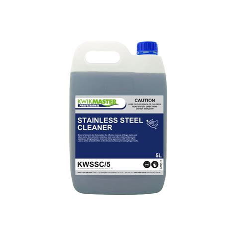 Kwikmaster Professional Stainless Steel Cleaner 5l Each