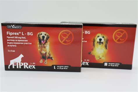 Фипрекс/Fiprex за куче - Цяла кутия (3 пипети) - Ветеринарна Аптека