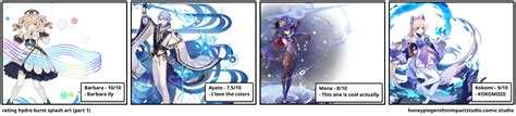 Rating Hydro Burst Splash Art Part Comic Studio