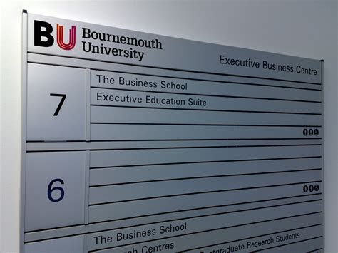 Bournemouth University Swift Signs