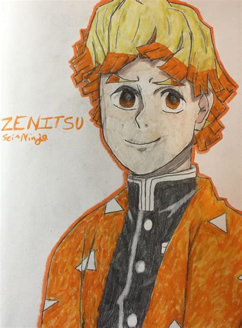 Kimetsu No Yaiba(Demon Slayer) || Zenitsu by Sei-Ninja on DeviantArt