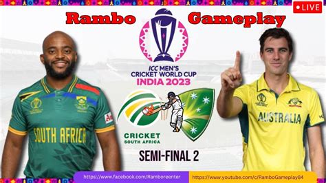 Live Sa Vs Aus Semi Final Icc Cricket World Cup Live South