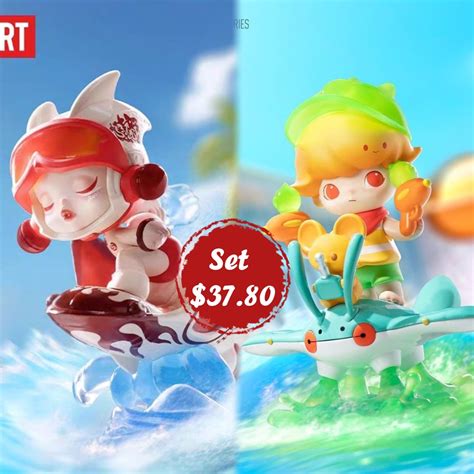 Popmart Water Party Series Hobbies Toys Toys Games On Carousell