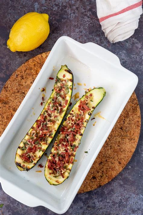 Courgette Met Bacon En Citroen BBQ Bijgerecht Brenda Kookt Citroen