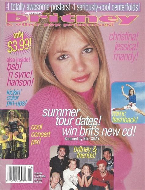 Britney Spears Magazine Cover Britney Spears 2000s Magazines Retro