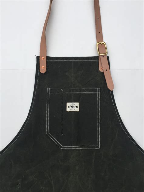 Waxed Canvas Shop Apron Tenden