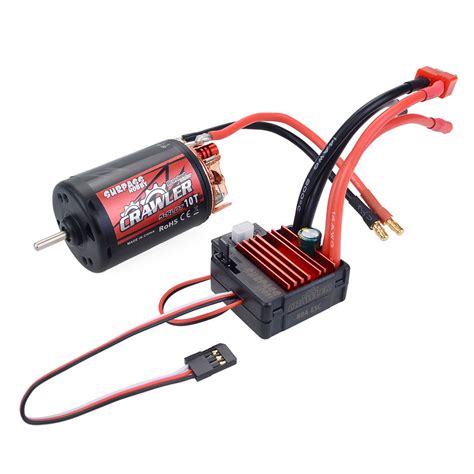 Surpass Brushed Motor And A Esc Combo For Rc Crawlers Car Motors