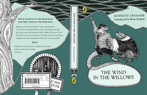 The Wind In The Willows Book Cover And Illustration On Behance